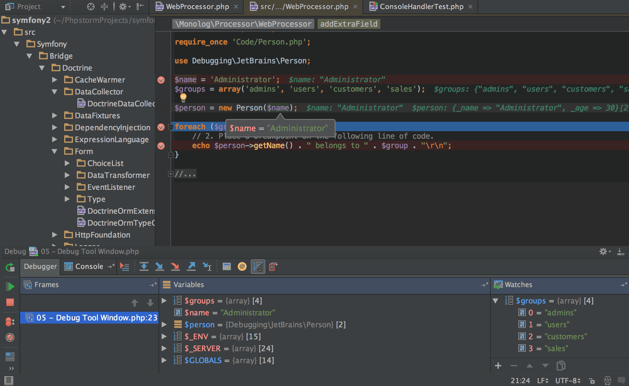 PHP development environment